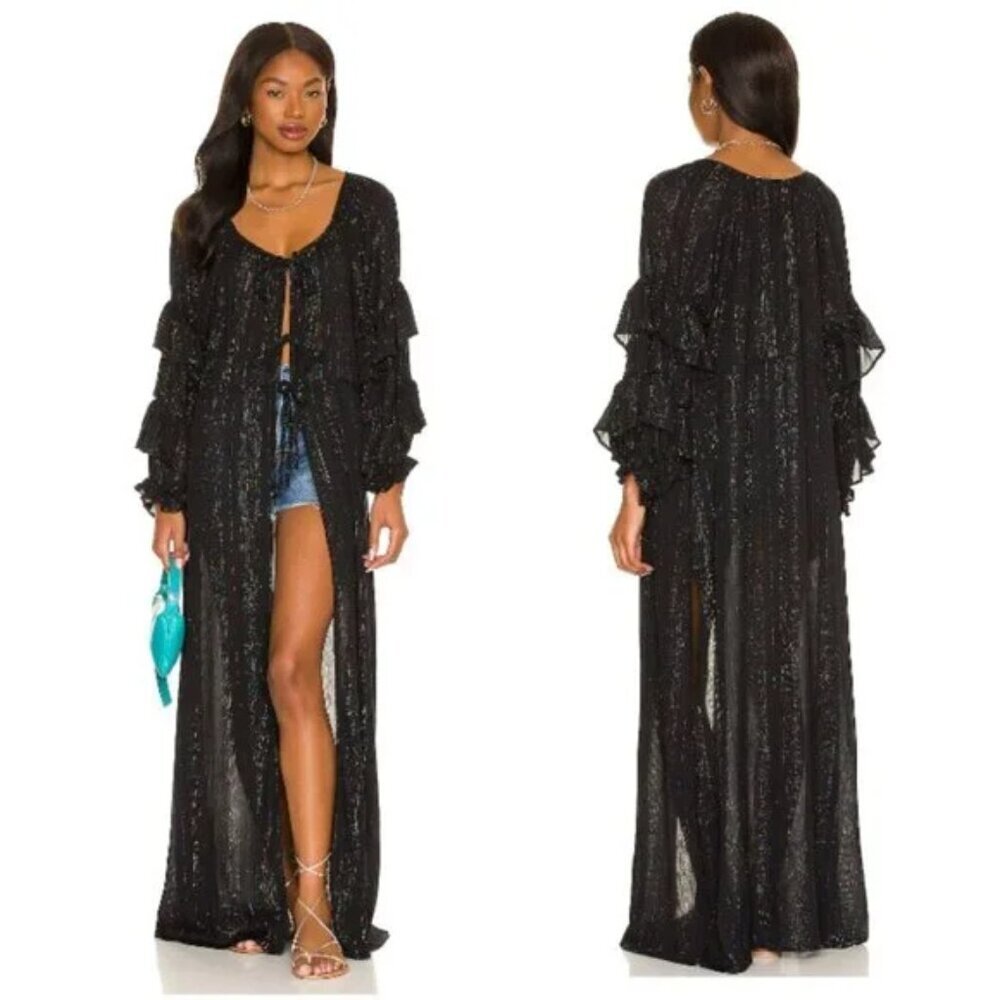 Jen's Pirate Booty | The Revolution Kimono in Electric Avenue Midnight